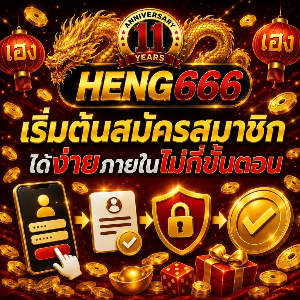 heng666 เริ่มต้นสมัครสมาชิก